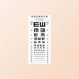 PVC Vision Chart