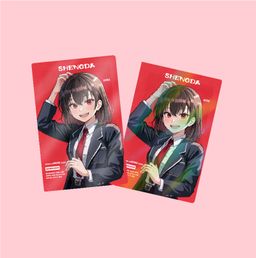 Digital Anime Cards