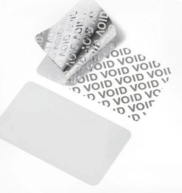 VOID Anti-Counterfeit Label