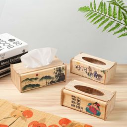 Bamboo Tissue Box
