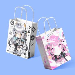 Digital environmental protection paper bag